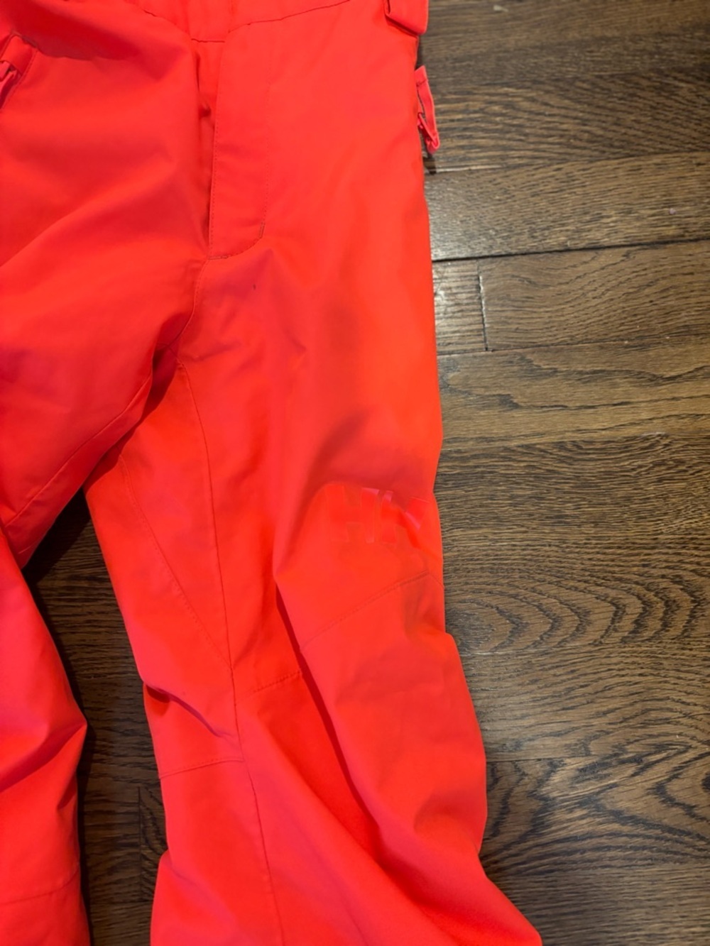 Helly Hansen Junior Legendary Ski Pants Neon Coral Size  8 Waterproof Insulated - Picture 9 of 9